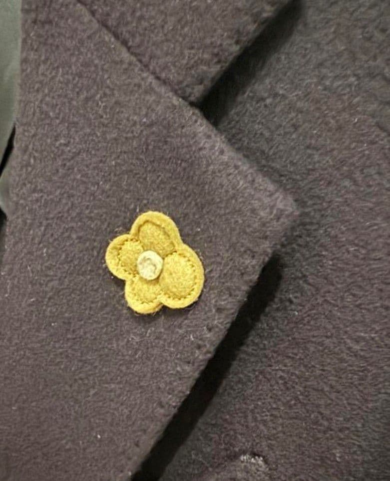 美品　定番ネイビー　ラルディーニ チェスターコート