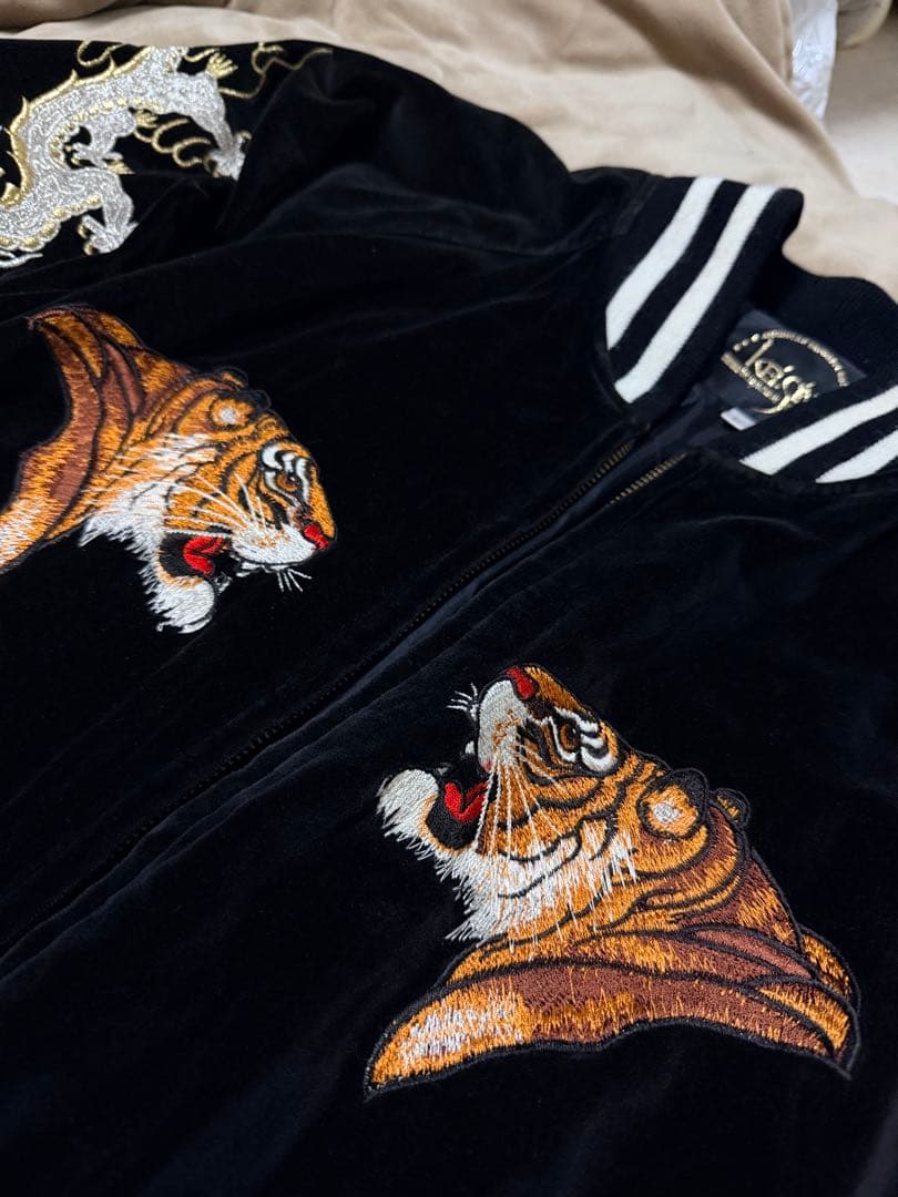 KEI SINO 虎龍 別珍 日本限定 スカジャン vintage unisex