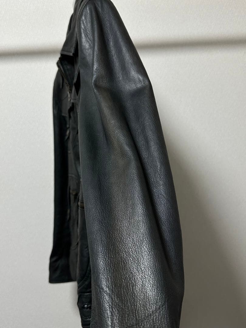 ドルチェ＆ガッバーナ 裏ボアレザージャケット