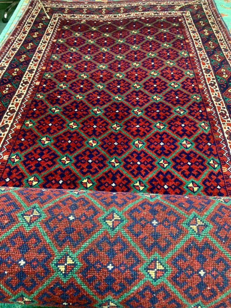 ペルシャ トルクメン 廊下用ラグ 85.5x315cm. ..abk1.