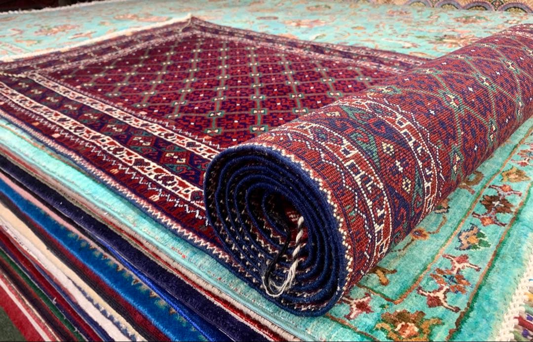 ペルシャ トルクメン 廊下用ラグ 85.5x315cm. ..abk1.