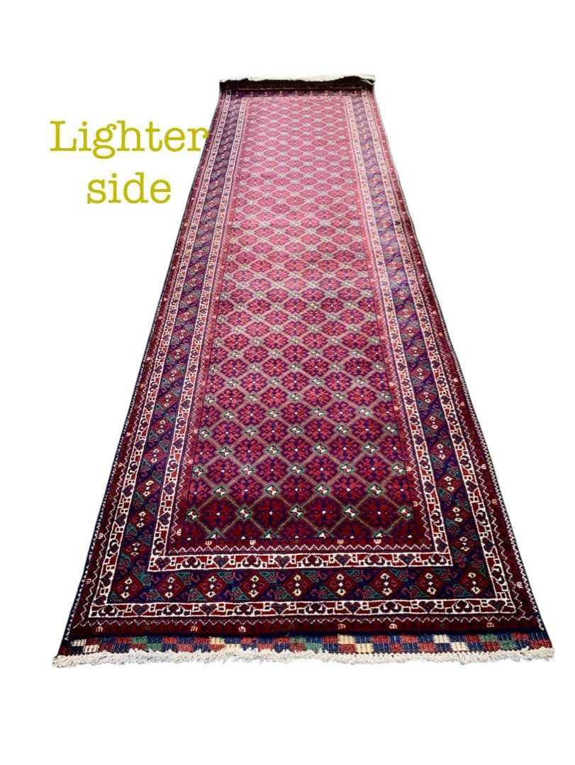 ペルシャ トルクメン 廊下用ラグ 85.5x315cm. ..abk1.