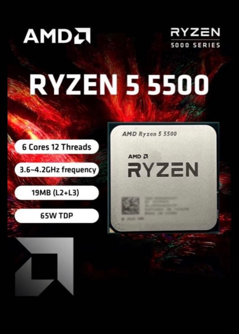 CPU ryzen 5 5500