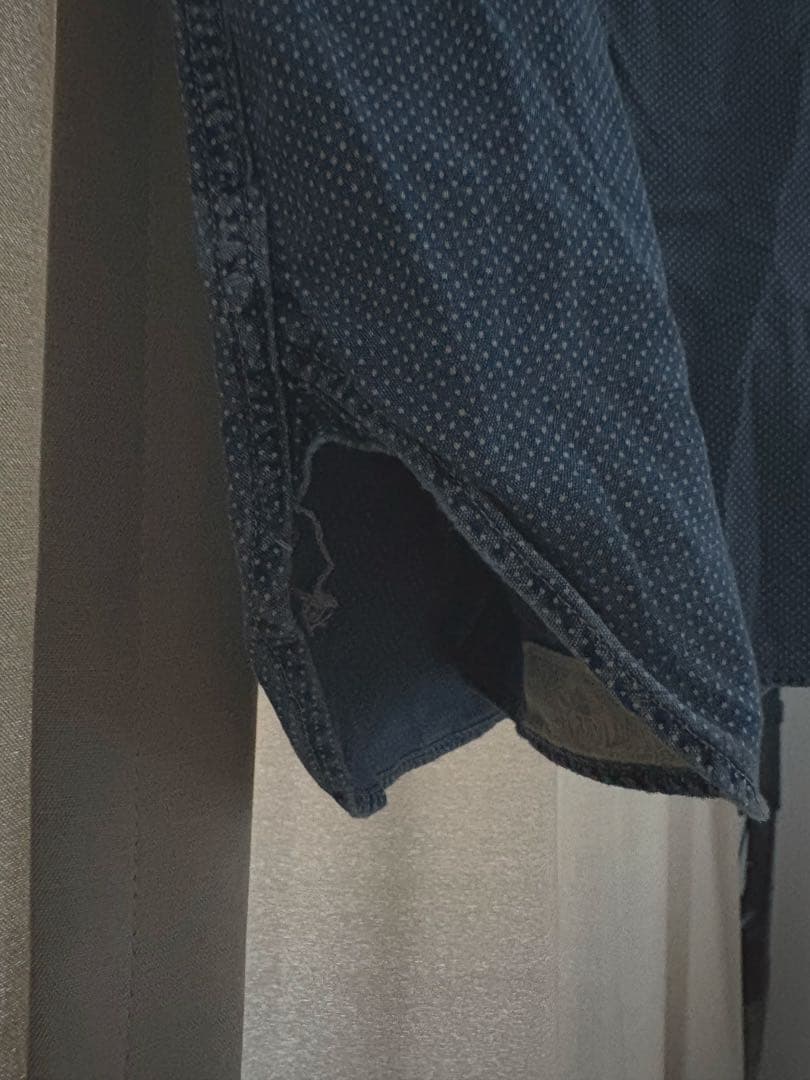 値下！RRL doubleRL ダブルアールエル　長袖シャツ　ダンガリーシャツ