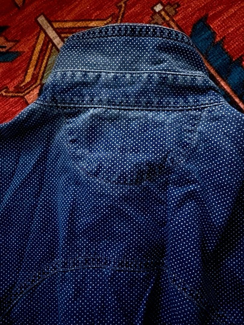 値下！RRL doubleRL ダブルアールエル　長袖シャツ　ダンガリーシャツ