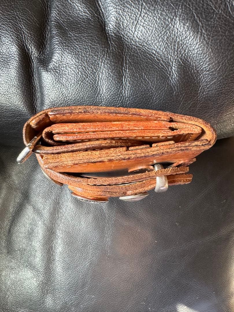 ｇ*ｉ様 アルズニ　長財布　希少焼印入りライダース