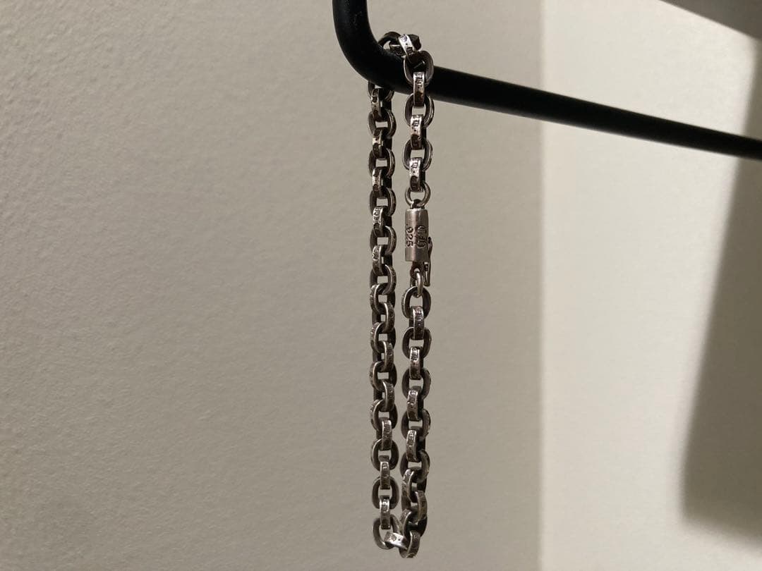 デ*ブ様 【正規品・ワンオーナー品】7インチ　ペーパーチェーン【クロムハーツ】