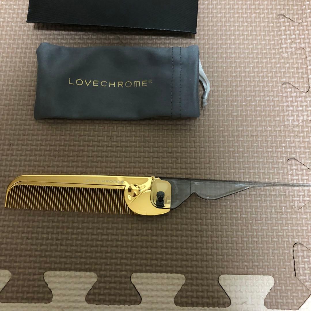 新品　未使用　LOVECHROME K24GPバングスコーム ゴールド