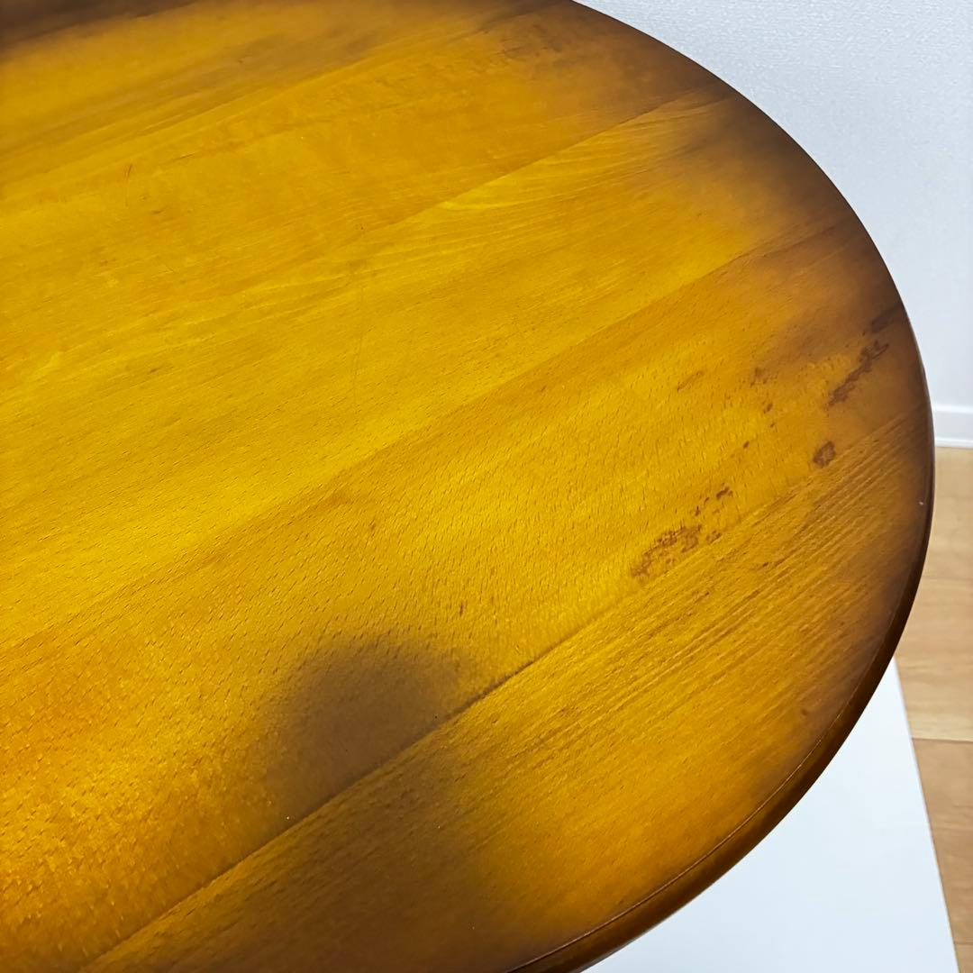 アンティーク　ラウンドテーブル　サイドテーブル　ダイニングテーブル