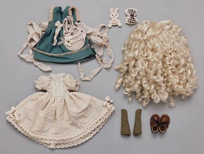 AX949 BJD 1/6 ドール本体 Plums 球体関節人形 ハンドメイド
