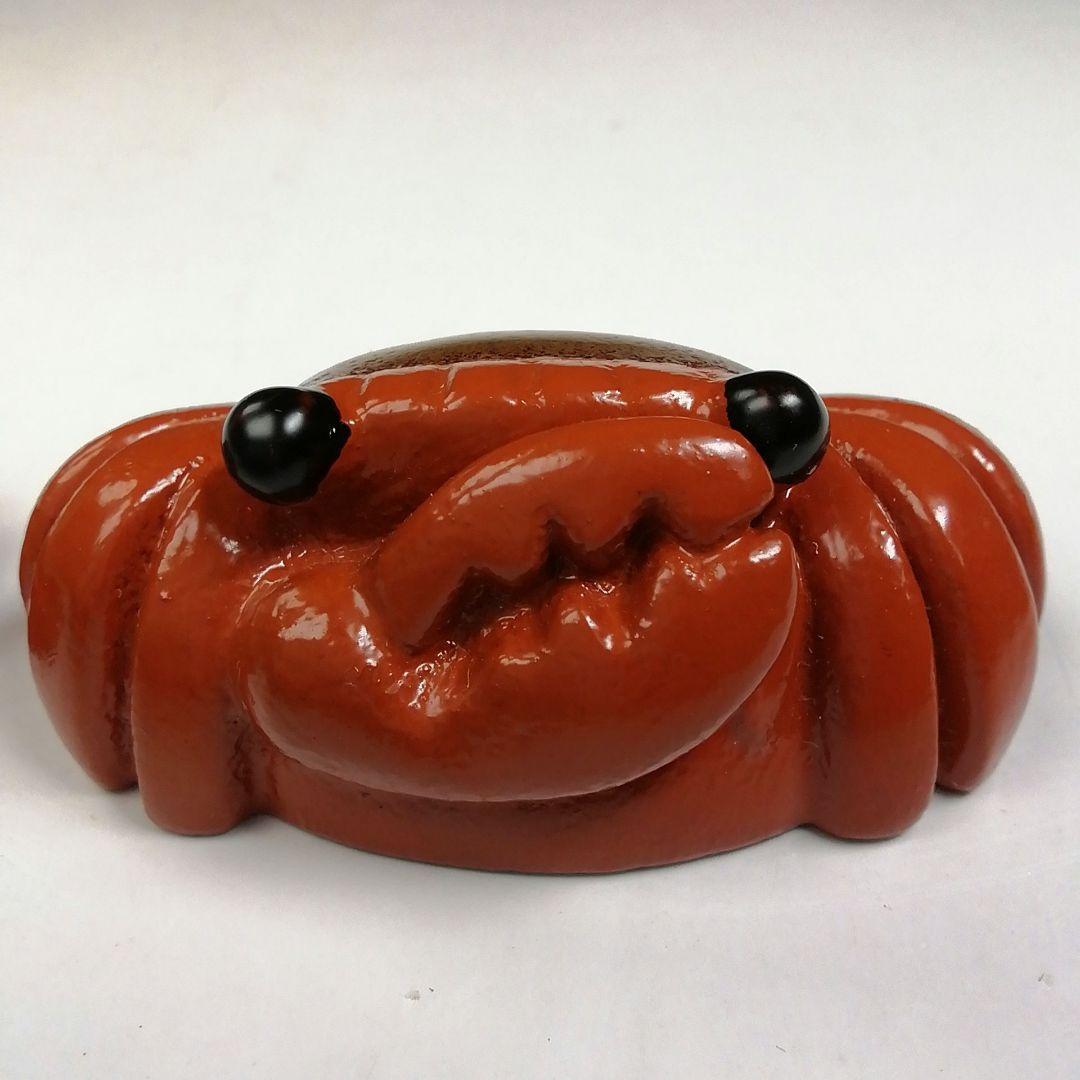 Ｔ９３６　香合　『蟹　香合』『山崖宗陽 作』漆塗蒔絵　共箱　茶道具