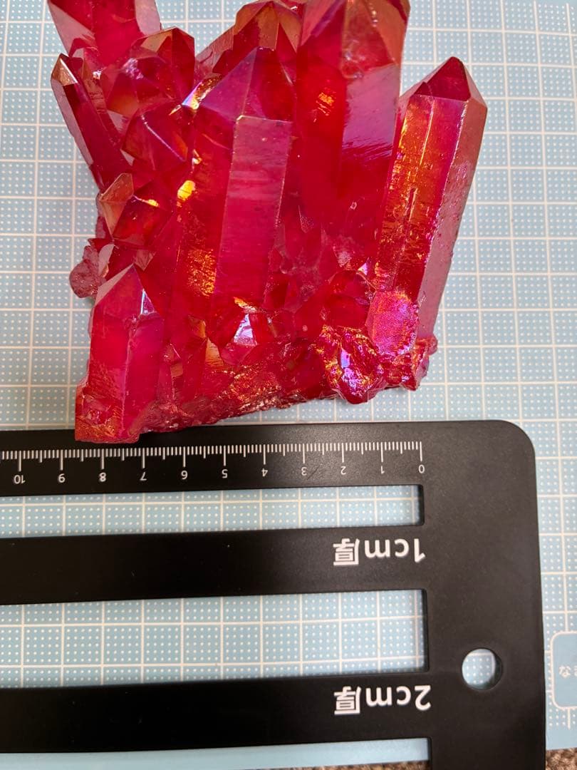 オーラ水晶 クラスター