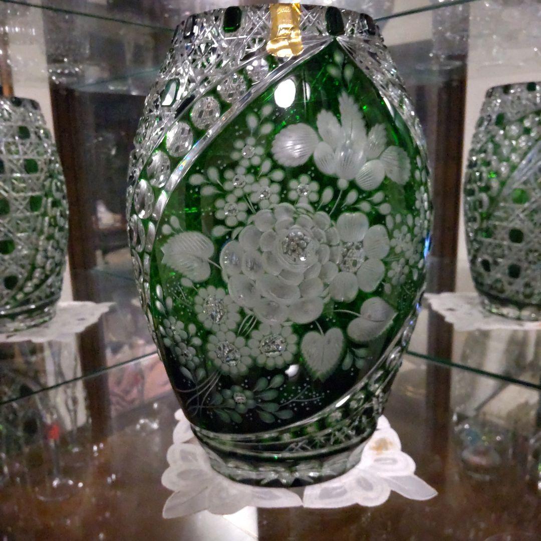 マイセン クリスタルミスティックフラワー花瓶 、 オマケ付