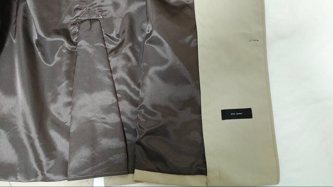 リングヂャケット トレンチコートSIZE48 日本製