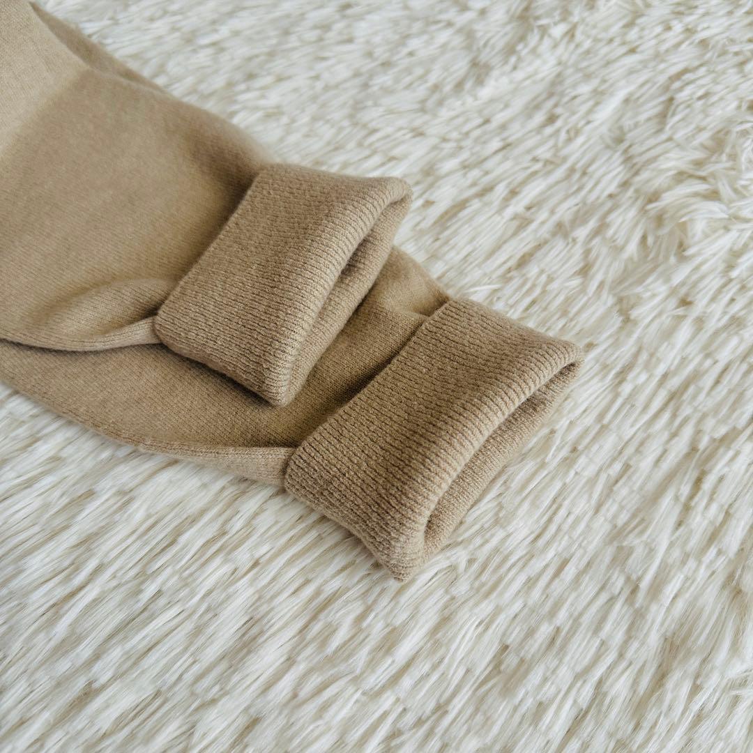 【極美品】ドゥーズィエムクラス　CAPRIクルーネックプルオーバー　ベージュ