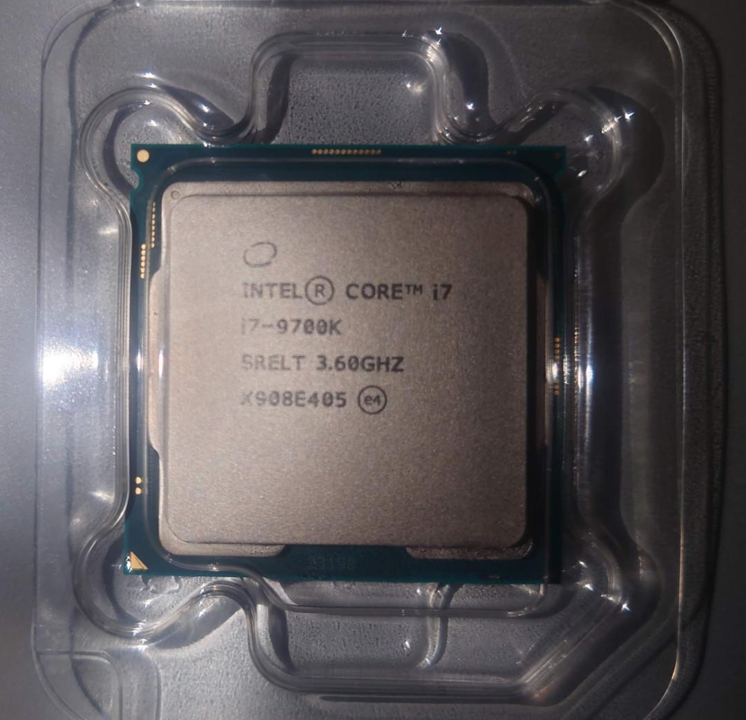 CPU Intel Core i7-9700K 3.60GHz CPU