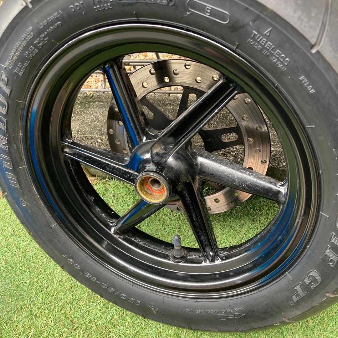 KSR用に加工済み NSR50ホイール前後
