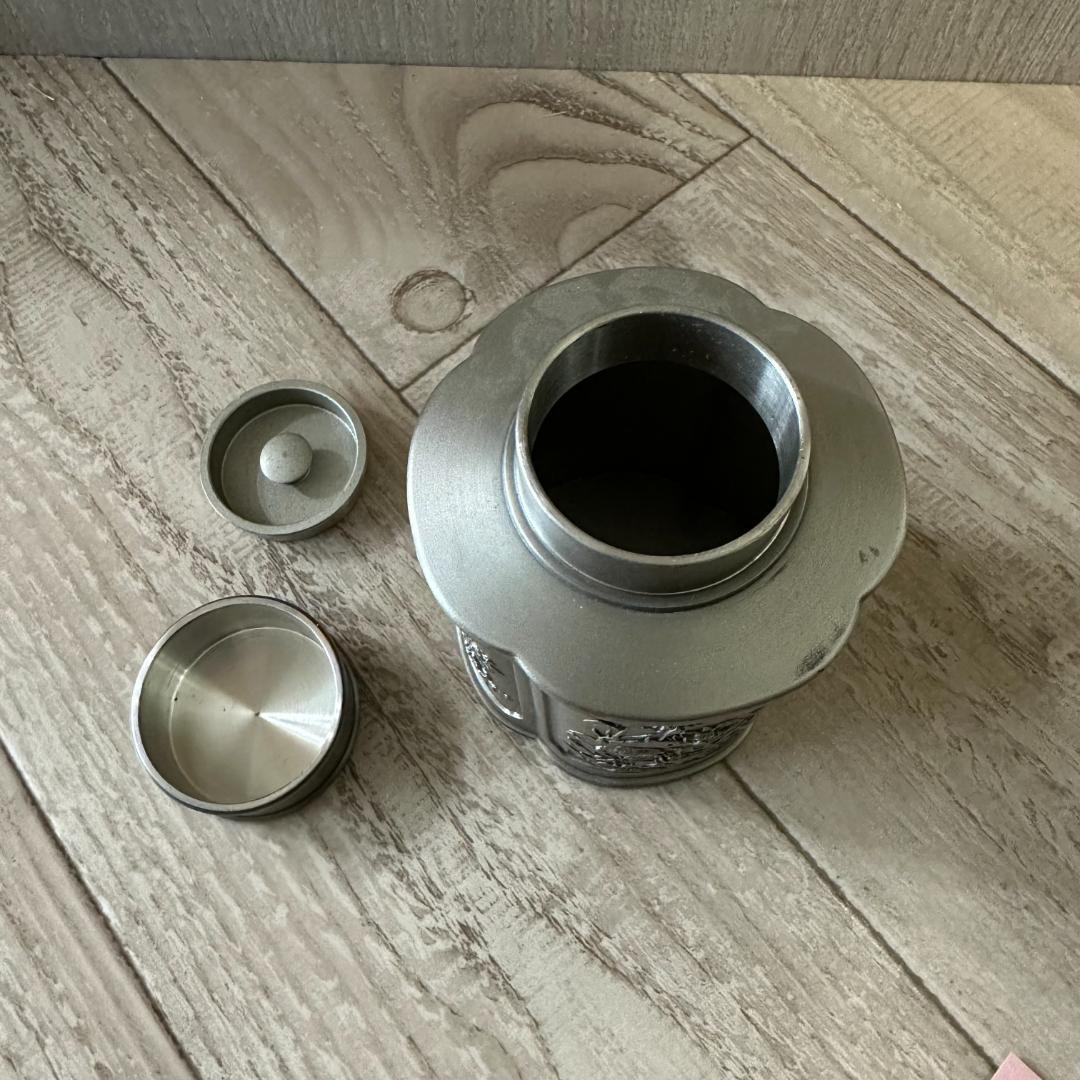 ロイヤルセランゴールピューター　 selangor pewter　茶筒