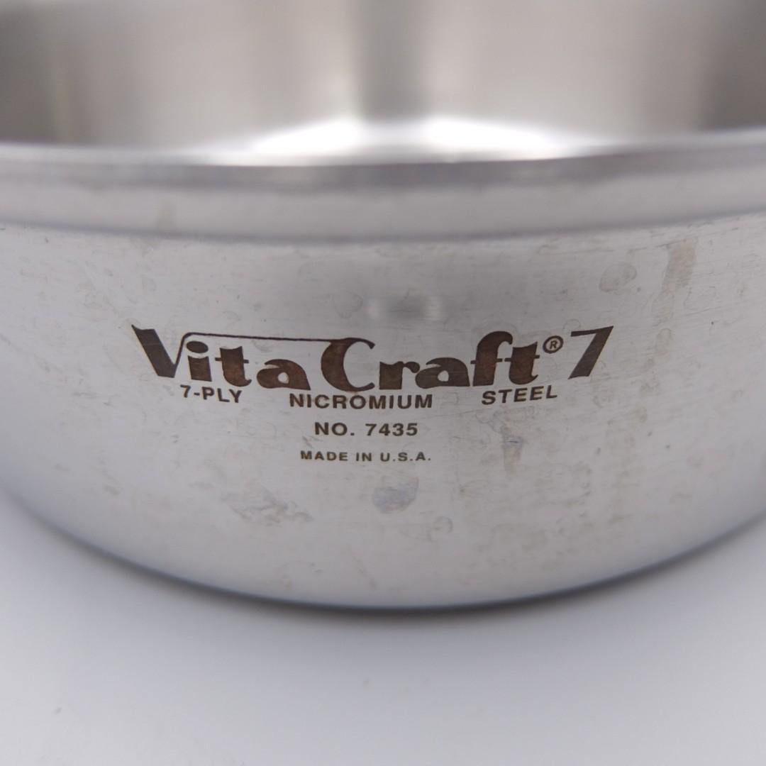 VitaCraft７　7435　ステンレス　片手鍋　フライパン