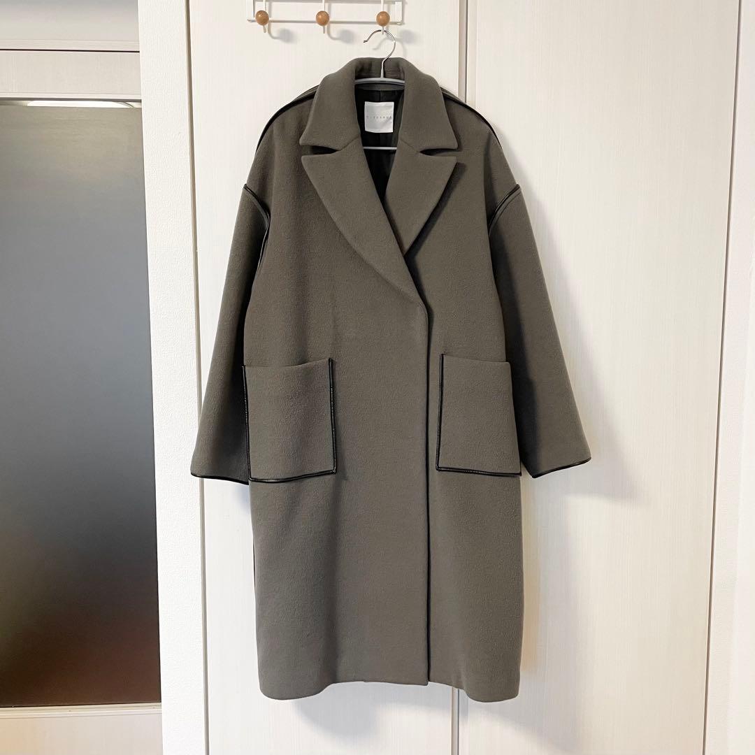 【美品】CITYSHOP OUT-SEAM PIPING コート