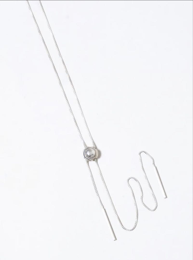 OX JEWELRY　Silver Loop Tie