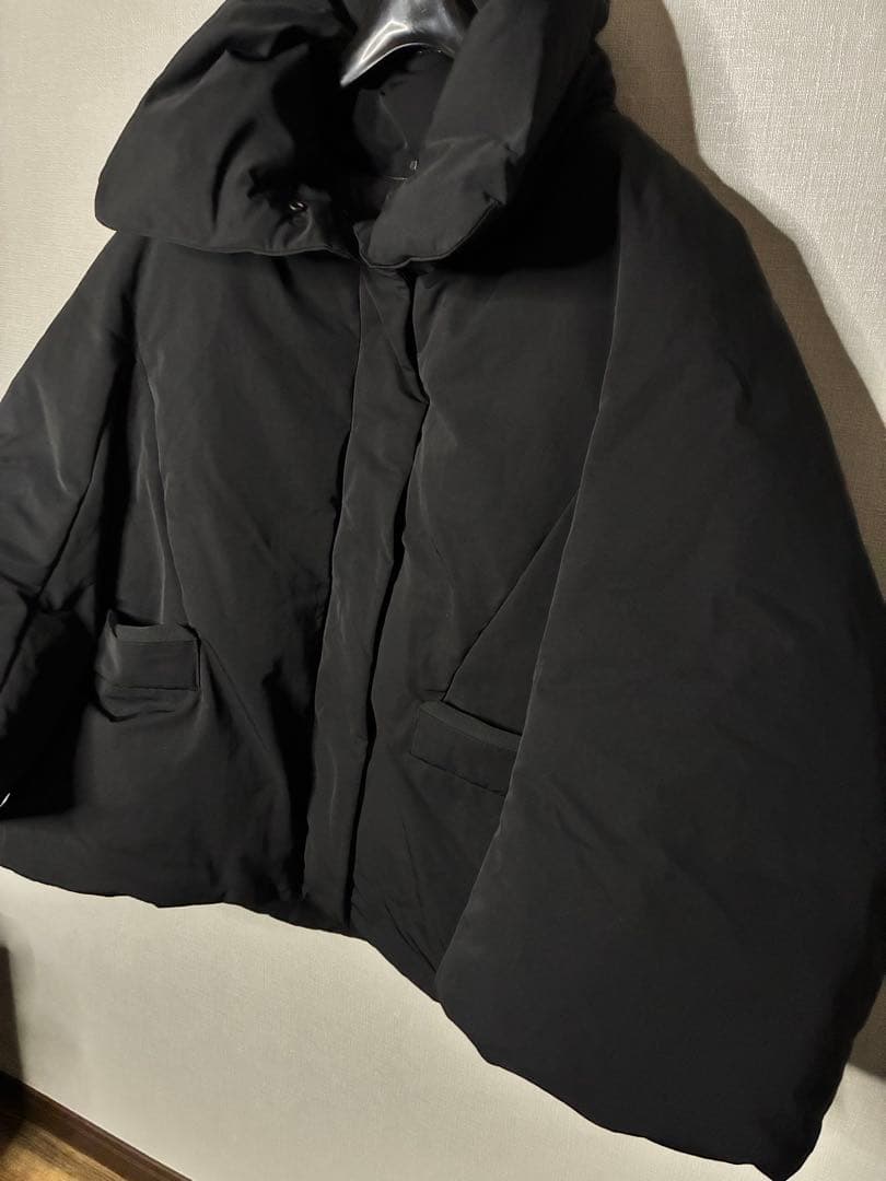 【人気】UNIQLO +J ハイブリッドダウンジャケット ブラック XXLサイズ