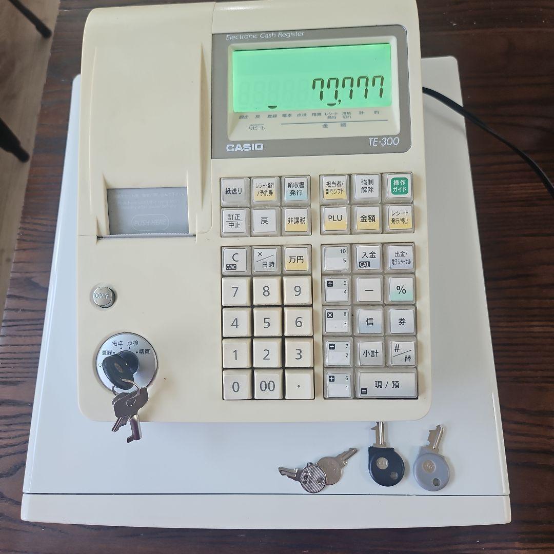 CASIO TE-900 キャッシュレジスター