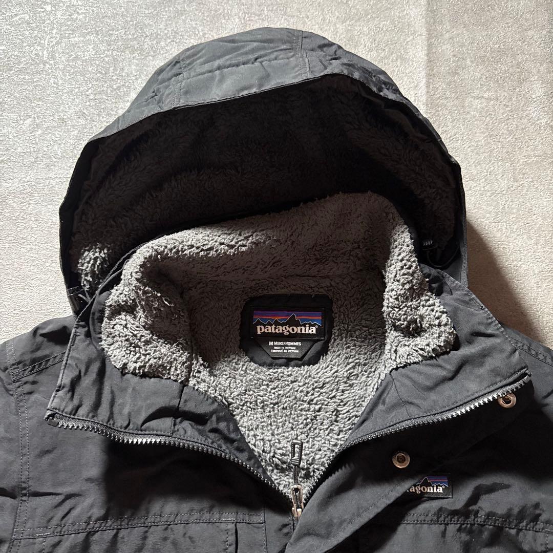 Patagonia イスマスパーカ 裏ボア マウンテンパーカー ブラック M