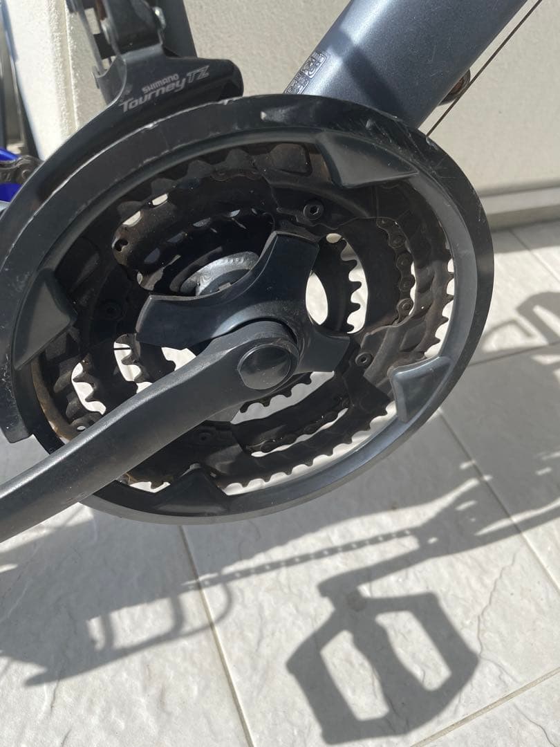 ジャンク　引き取り限定　自転車　splendide グレー　27 KENDA