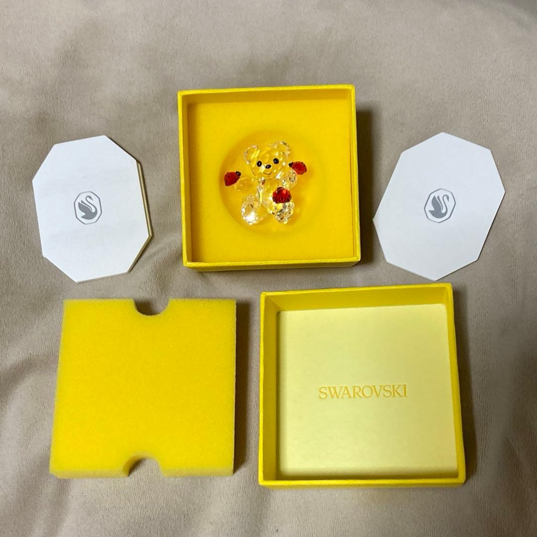 Swarovski Krisベア　Good Luck Bear