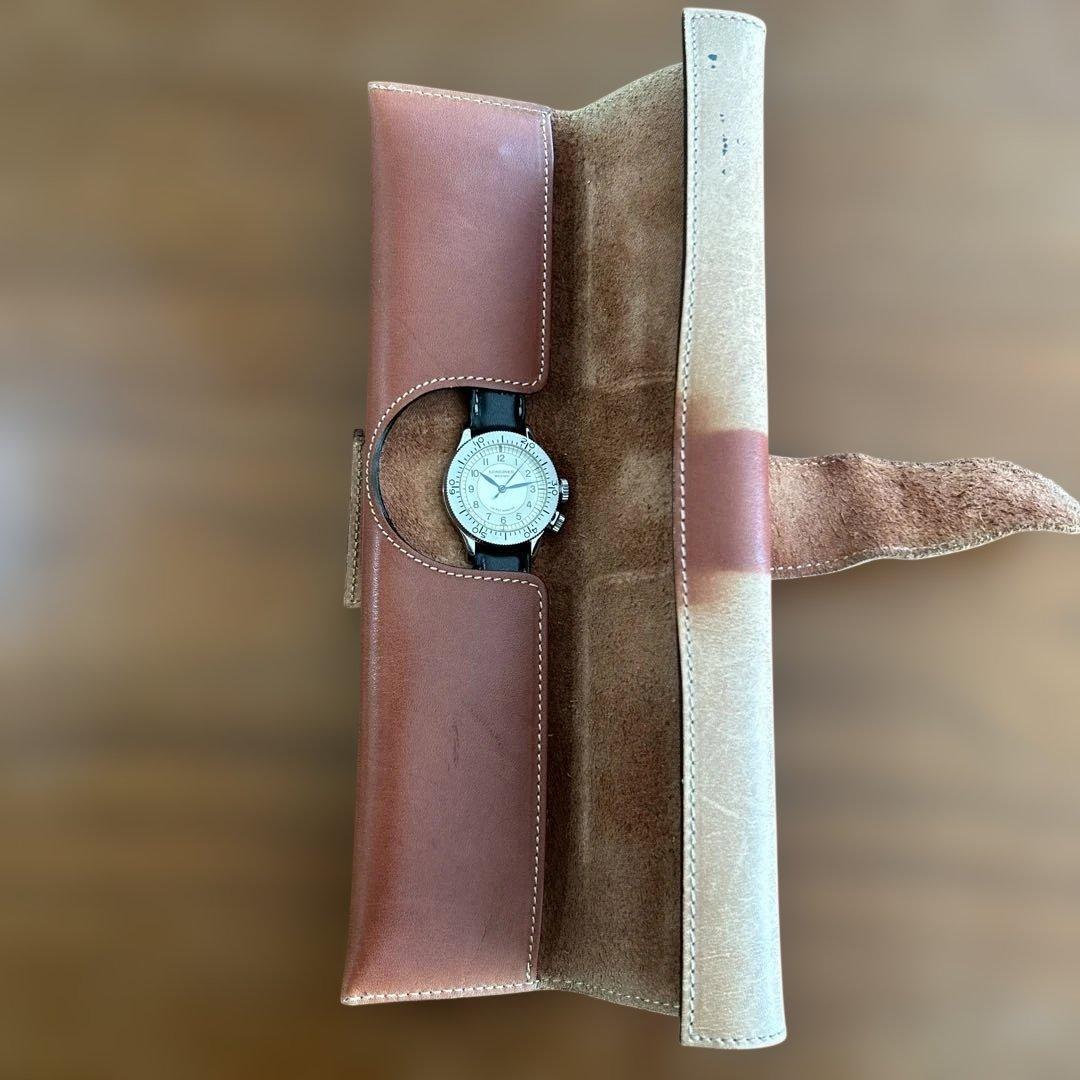 LONGINES 手巻きアナログ時計 シルバー/ブラック 1000個限定