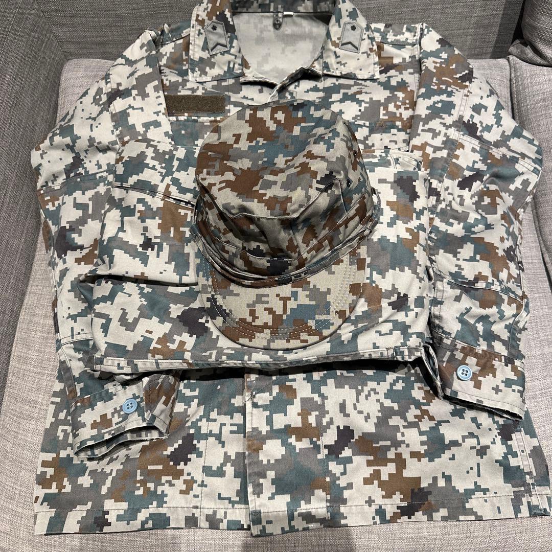航空自衛隊　迷彩デジタル　作業服　戦闘服　3点セット　5A Mサイズ相当