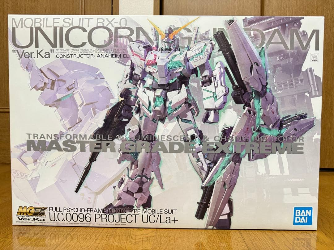 MGEX 機動戦士ガンダムUC ユニコーンガンダム Ver.Ka 1/100