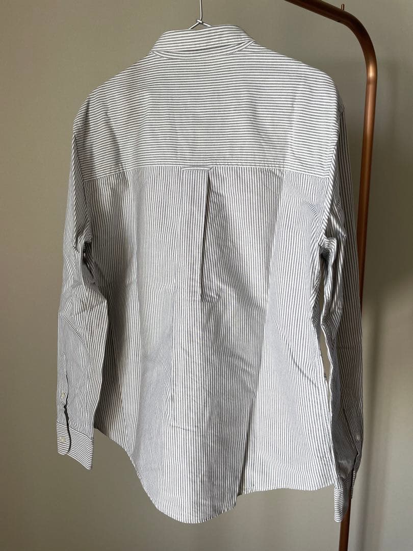ami ストライプ 長袖シャツ
