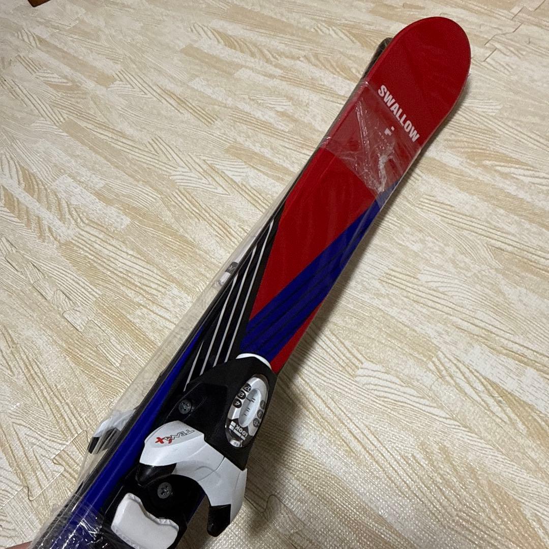 ⭐️値下げ中【新品未使用】SWALLOW スキー板 ビンディングセット110cm