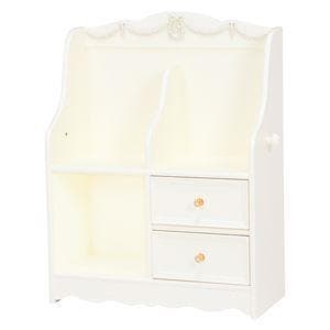 ランドセルラック(子供部屋家具/収納棚) 幅68.5cm 木製 引き出し収納付き