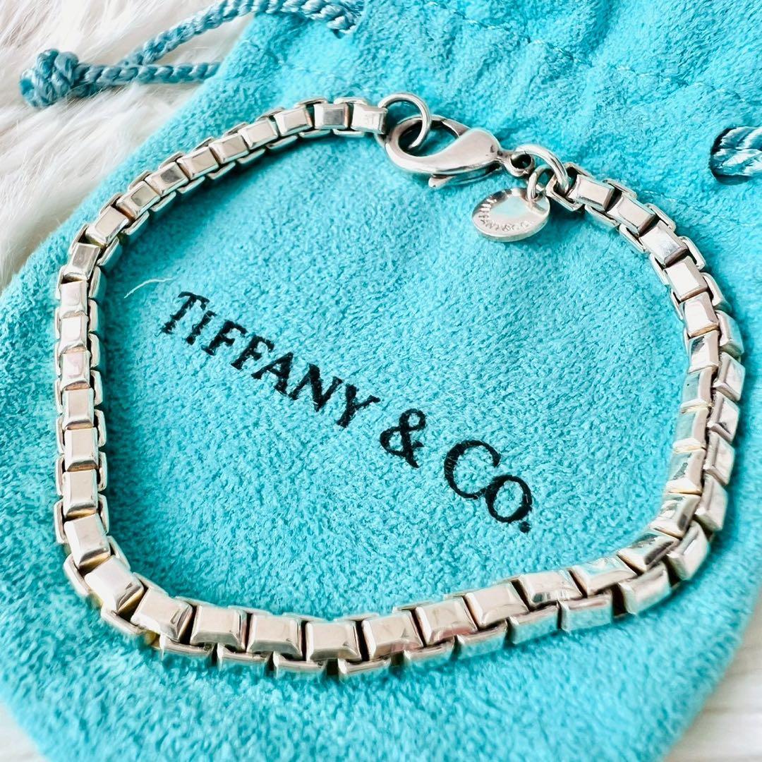 ✨極美品✨ティファニー　ブレスレット　ベネチアン　チェーン　シルバー
