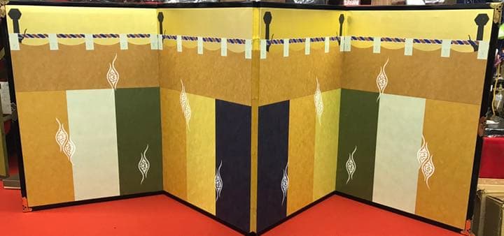 23号 陣幕 本金 屏風