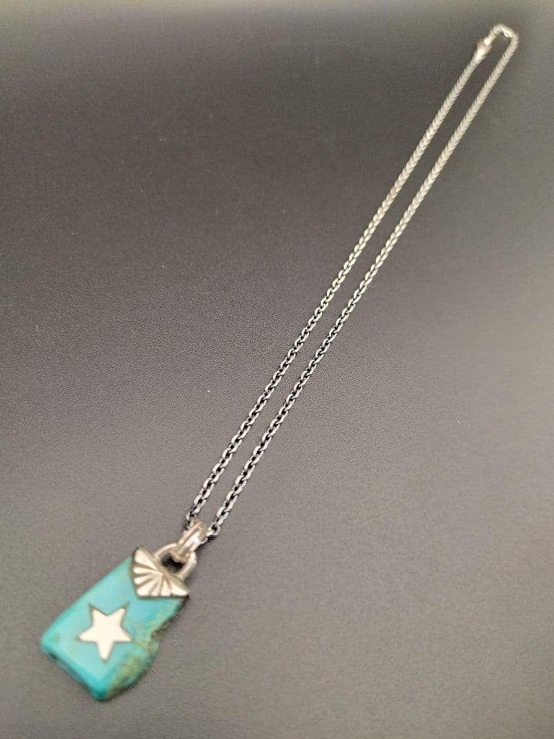 the bingo brothers ビンゴブラザーズ ターコイズネックレス 星