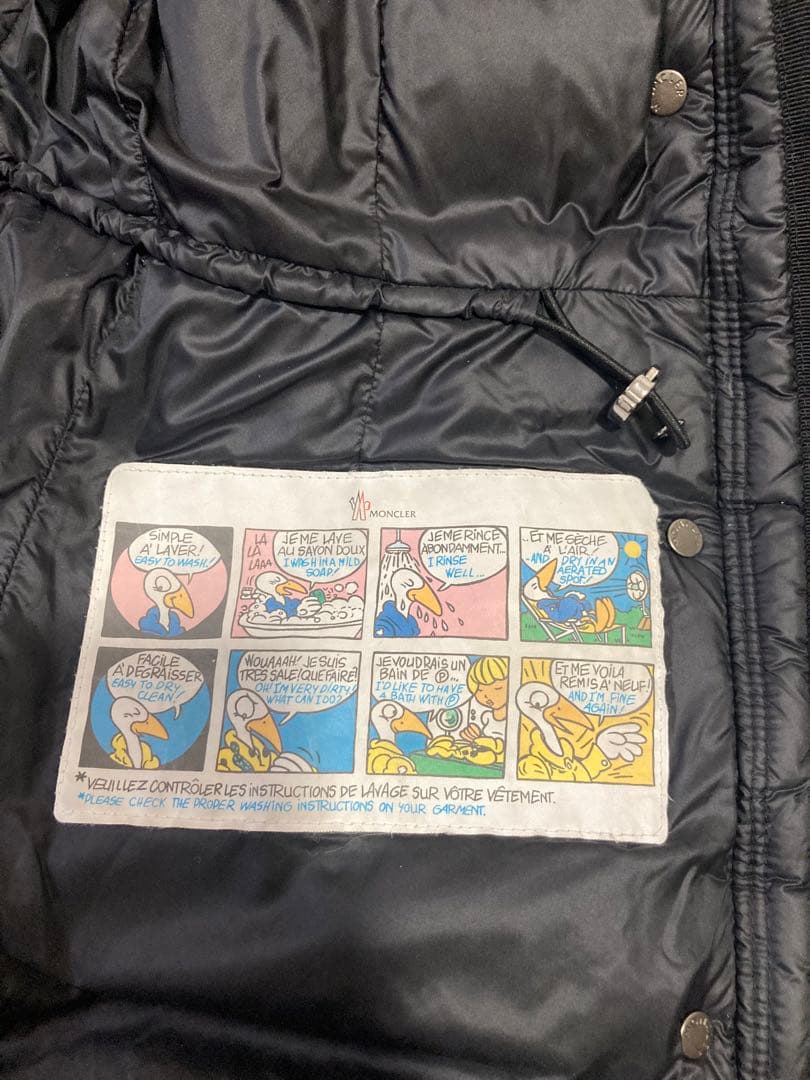 モンクレール エルミンヌ HERMINE ブラック サイズ0