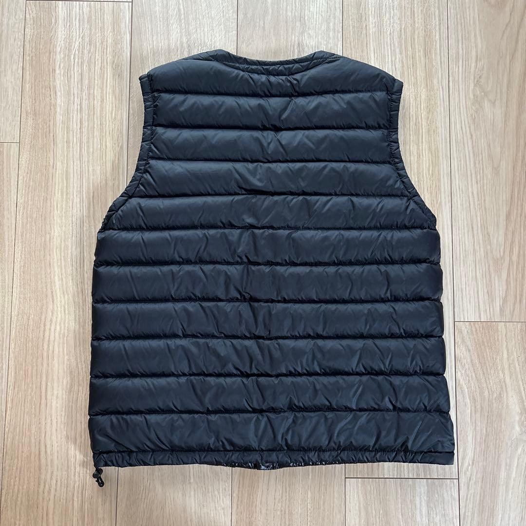 DANTON ダントン ダウンベスト インナーダウン　ブラック 黒 34 XS