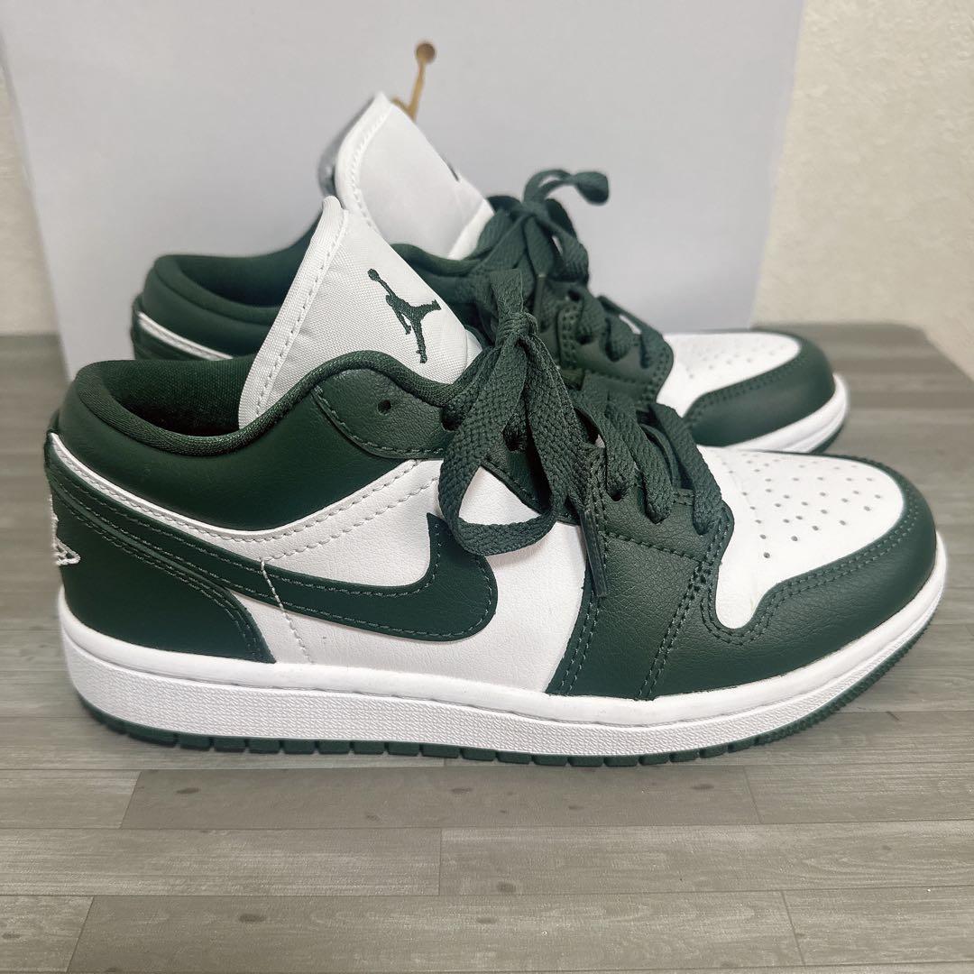 NIKE ジョーダン　ウィメンズスニーカー　グリーン　22.5