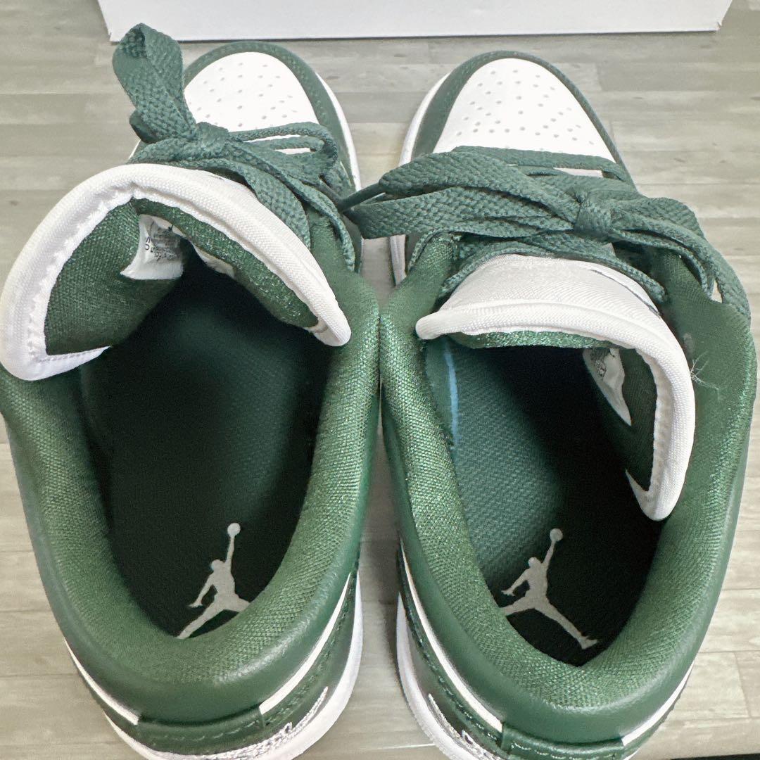 NIKE ジョーダン　ウィメンズスニーカー　グリーン　22.5