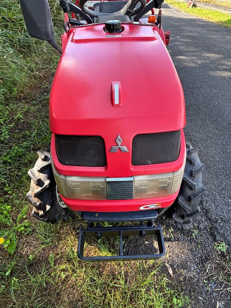 三菱トラクターGF15 アワメーター290h 4WD 水平自動& 耕深自動