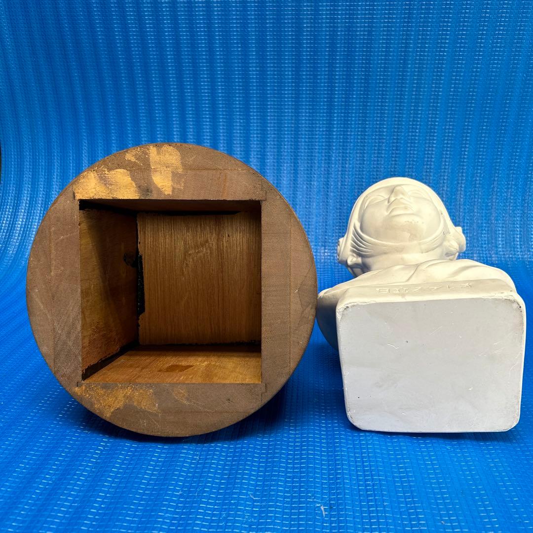 稀少昭和レトロ・販促品 日立ステレオ 騎士像 / SONY マイクロテレビ 台座