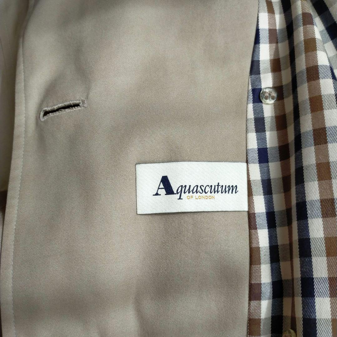 アクアスキュータム トレンチコート　XL