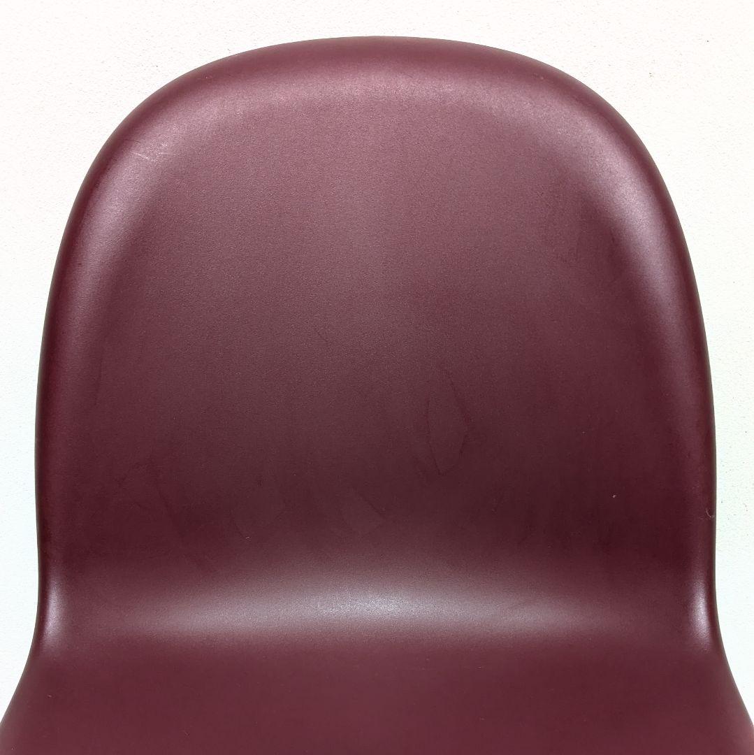 美品 Vitra パントンチェア ポリプロピレン ボルドー 2
