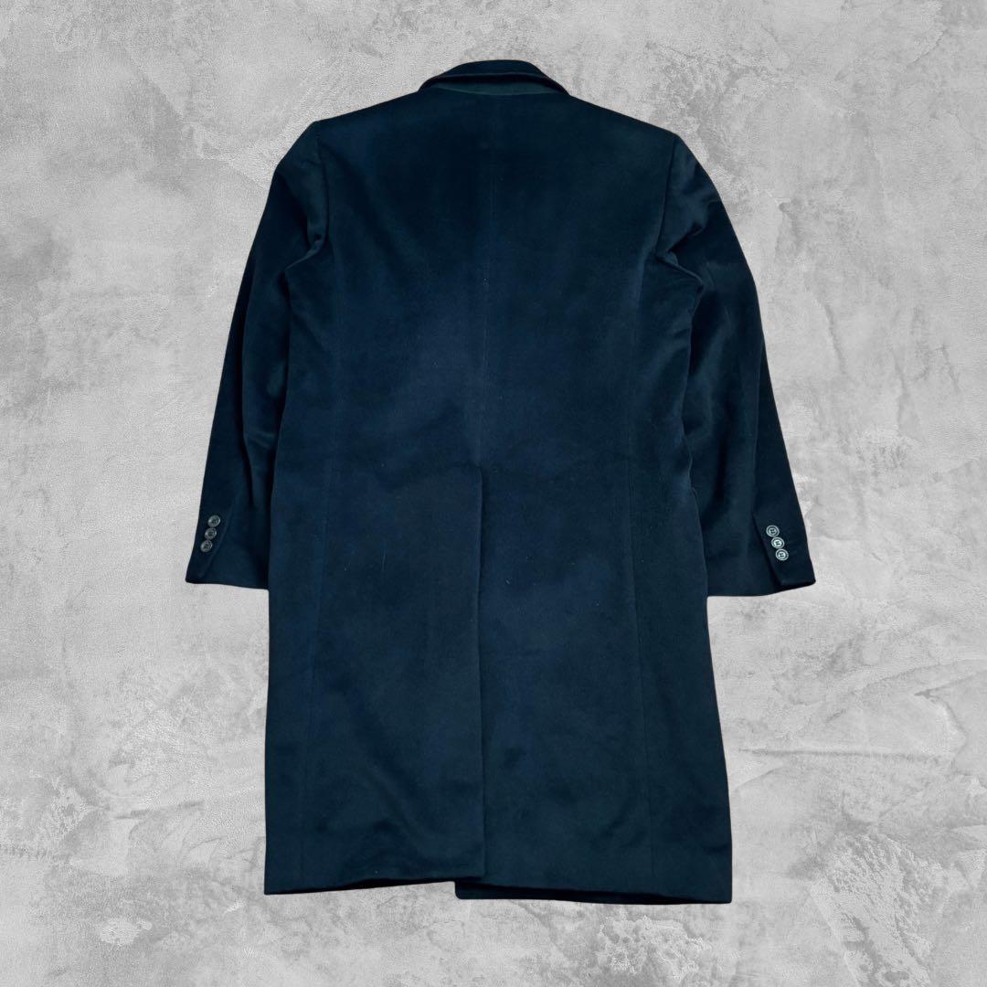 【日本製】E.ZbyZEGNA アンゴラ チェスターコート 高級素材 クラシック