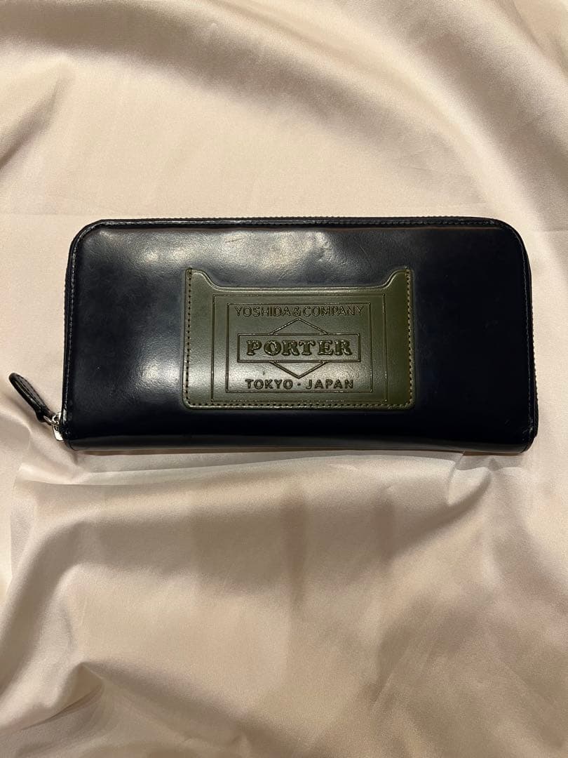 PORTER 長財布　PSレザーウォレット スターフラッグモデル