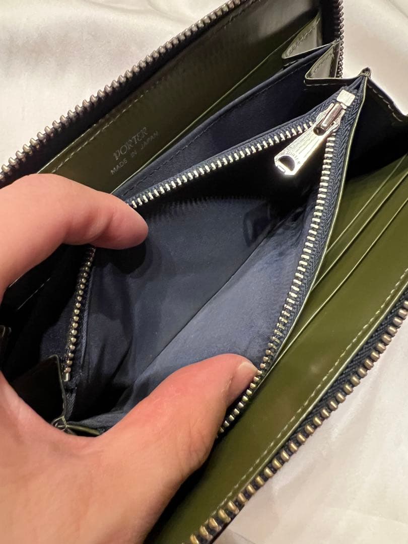 PORTER 長財布　PSレザーウォレット スターフラッグモデル